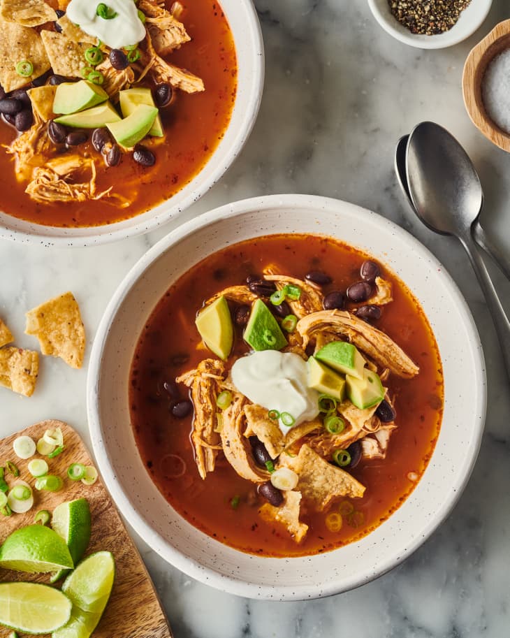 Chicken Tortilla Soup Recipe The Kitchn